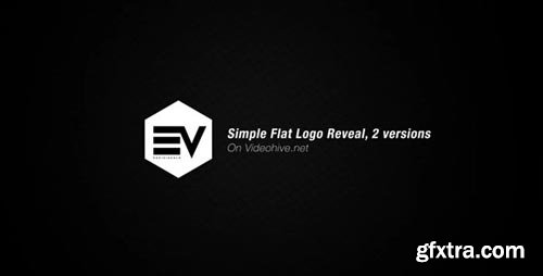 Videohive - Simple Flat Logo Reveal - 19759921