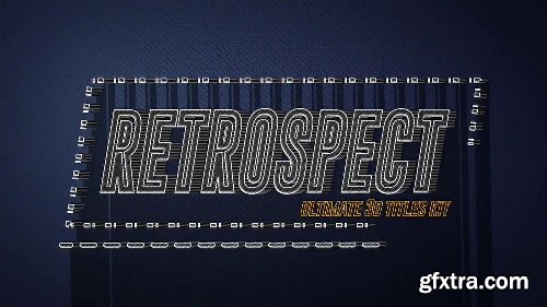 Videohive 4K Vintage Retro 10 Logo Text Intro Pack 22039249