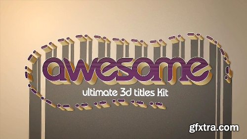 Videohive 4K Vintage Retro 10 Logo Text Intro Pack 22039249