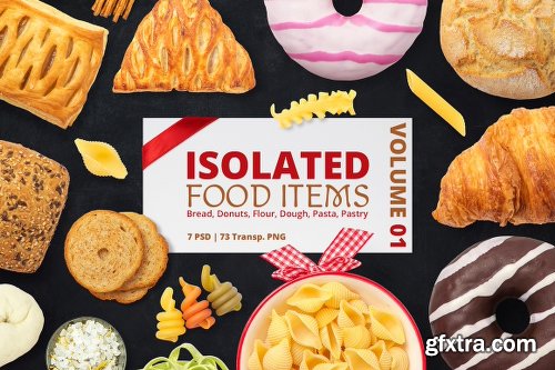 1000+ Isolated Food Items + Premade Scenes