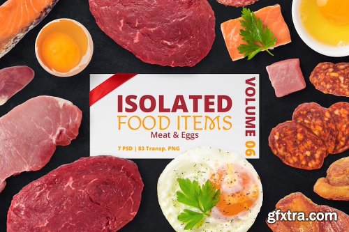 1000+ Isolated Food Items + Premade Scenes