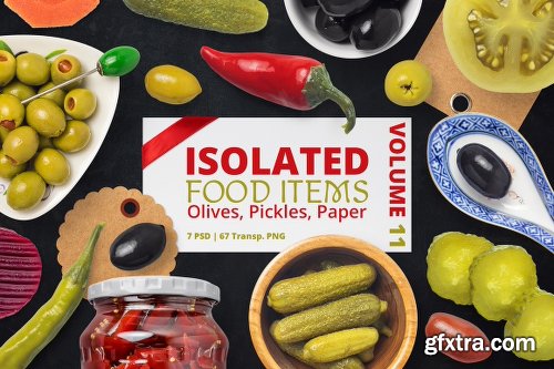 1000+ Isolated Food Items + Premade Scenes