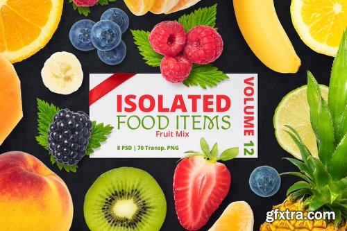 1000+ Isolated Food Items + Premade Scenes