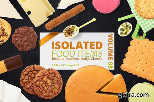 1000+ Isolated Food Items + Premade Scenes