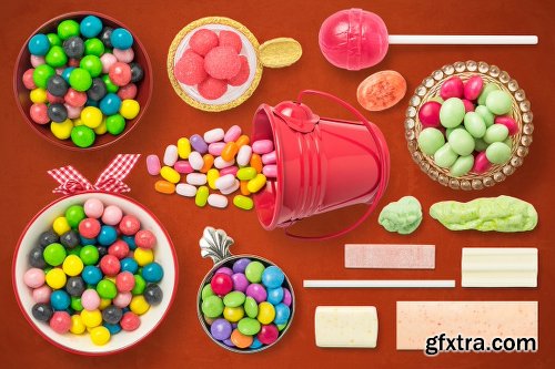 1000+ Isolated Food Items + Premade Scenes