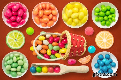 1000+ Isolated Food Items + Premade Scenes