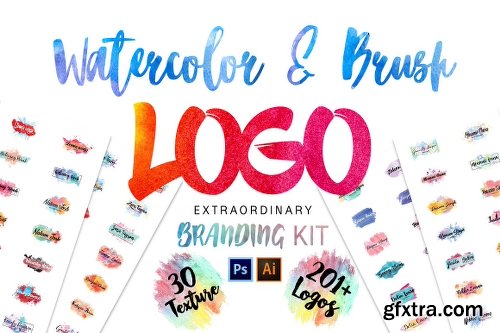 CreativeMarket 1400 Logos Mega Bundle Pack 1312306