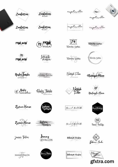 CreativeMarket 1400 Logos Mega Bundle Pack 1312306