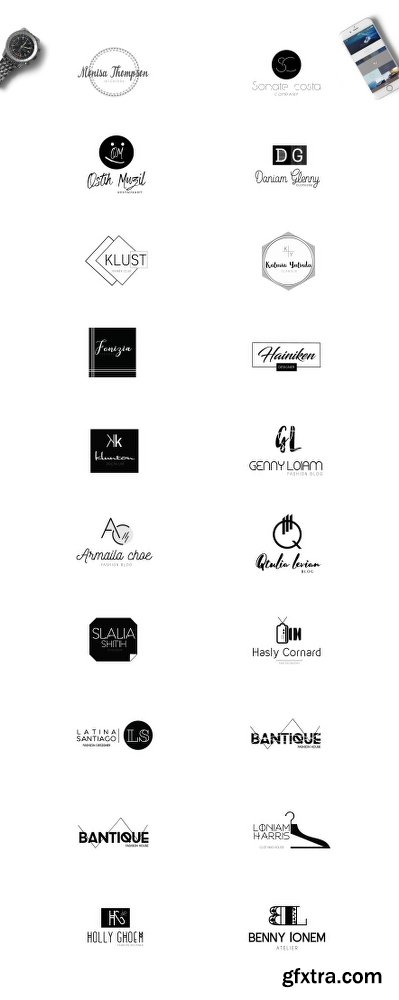 CreativeMarket 1400 Logos Mega Bundle Pack 1312306