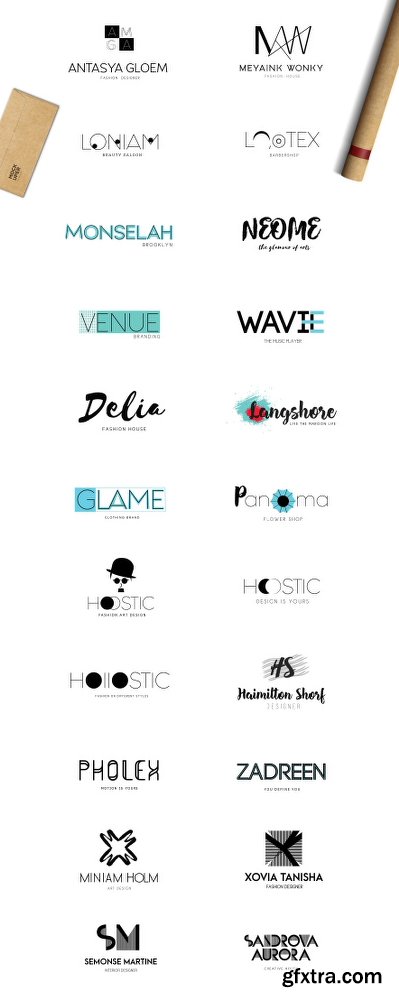 CreativeMarket 1400 Logos Mega Bundle Pack 1312306