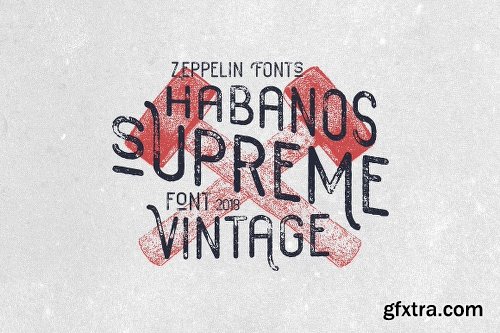 CreativeMarket Habanos Retro Font 2851147