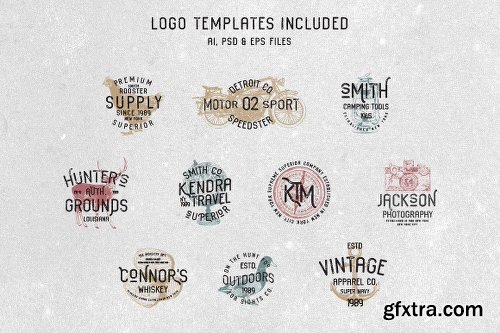 CreativeMarket Habanos Retro Font 2851147