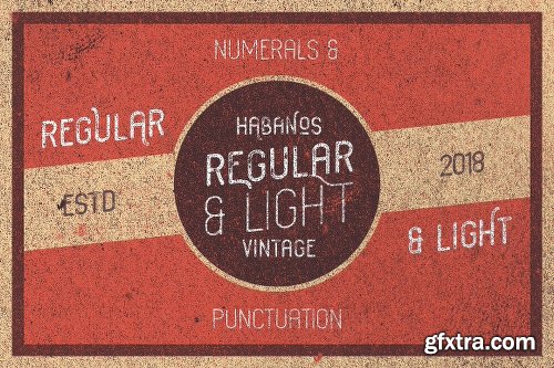 CreativeMarket Habanos Retro Font 2851147