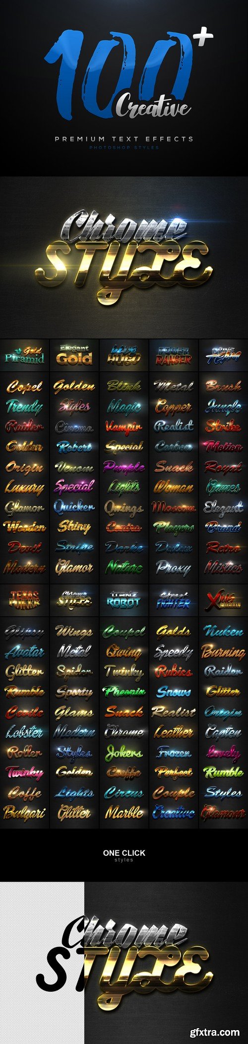 900 Premium Photoshop Text Effects