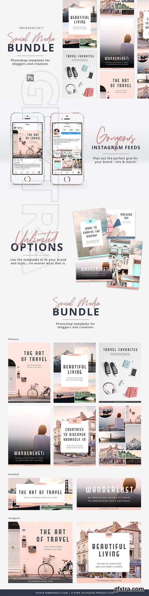 CreativeMarket - Social Media Templates Bundle 2853328