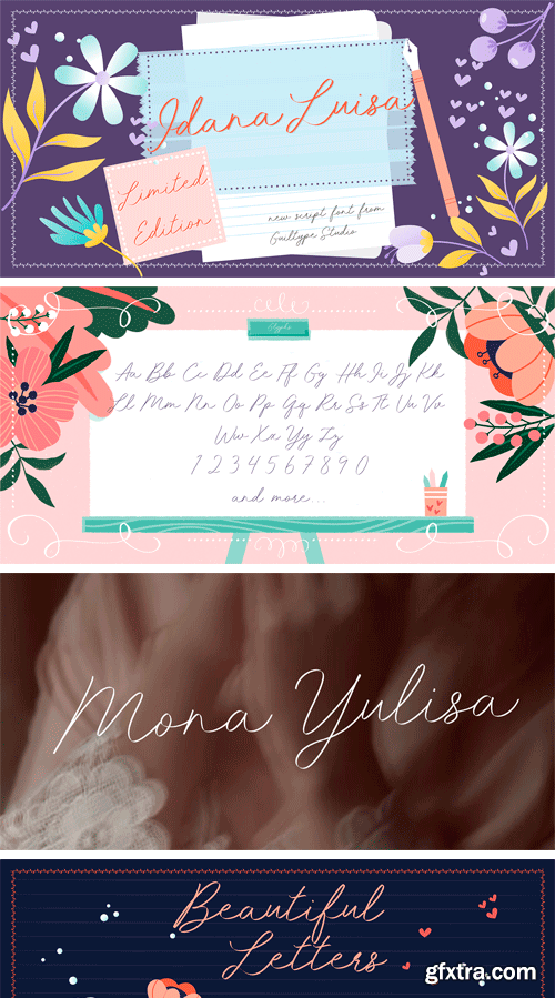 Fontbundles - Idana Luisa Script 126118