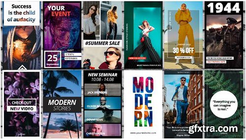 Instagram Stories - Premiere Pro Templates 99004