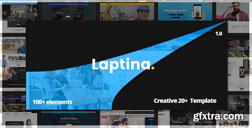 ThemeForest - Laptina - Multi-Purpose Business & Financial Professional, Consulting PSD Template - 19512885