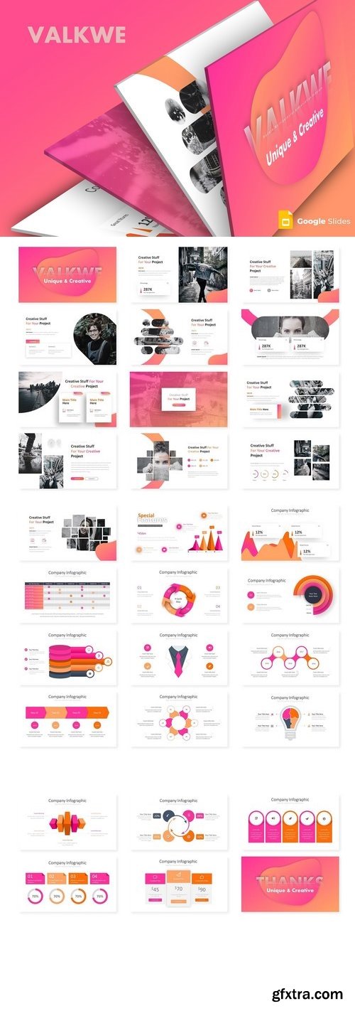 CM - Valkwe Creative-GoogleSlide Template 2886585