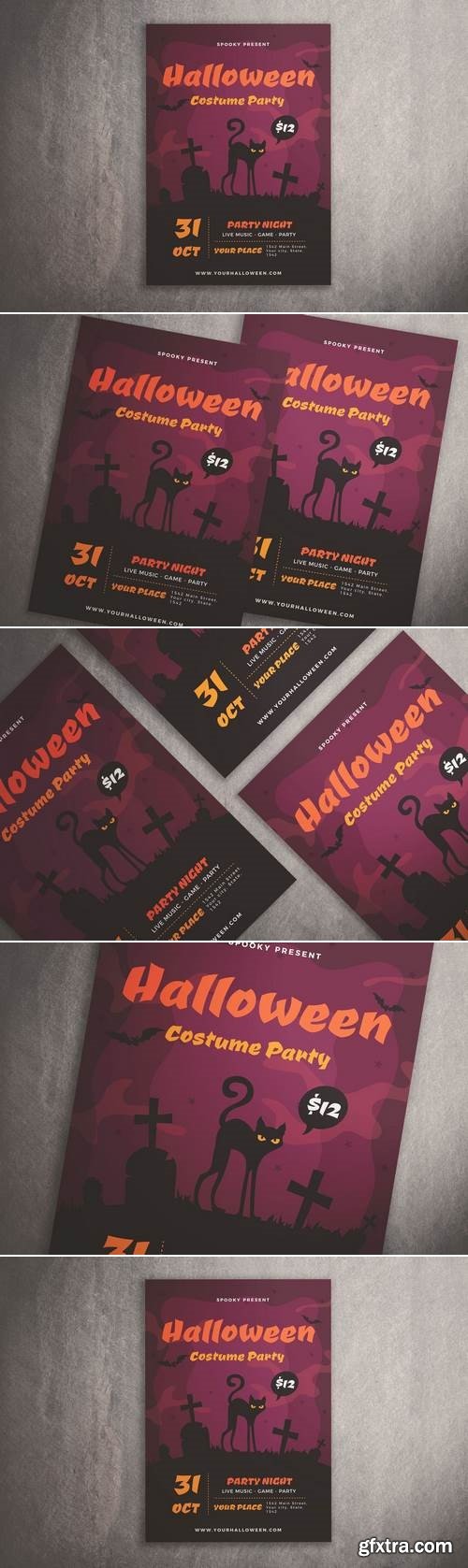 Halloween Costume Party Flyer