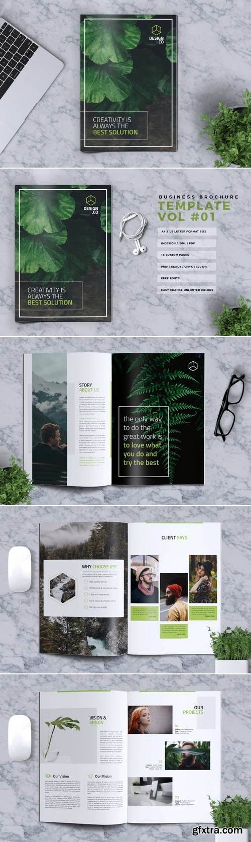 Business Brochure Template Vol. 01