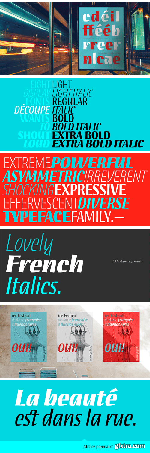 Decoupe Font Family