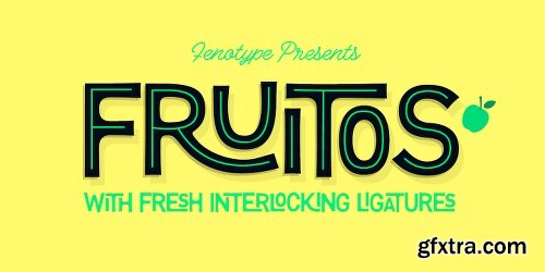 Fruitos Font Family - 6 Fonts