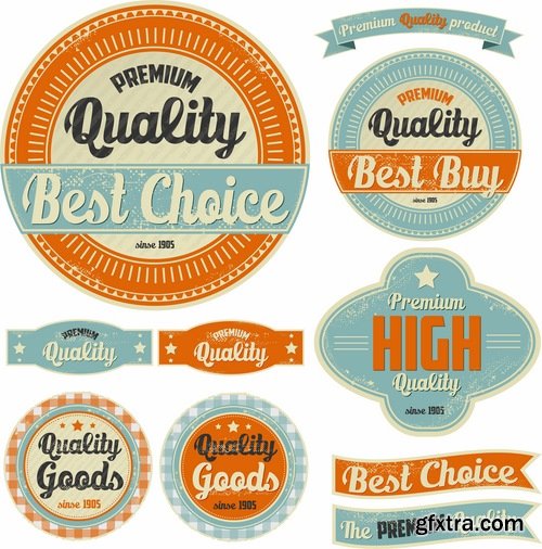 Label discount sale sticker logo frame border card 14-25 EPS