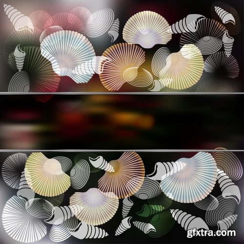 Abstract background is an example of a template wallpapers 7-25 EPS