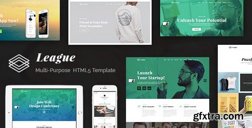 ThemeForest - League – Multi-purpose Business HTML Template - 20256167