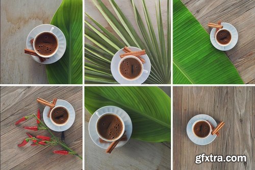 CreativeMarket Coffee Garden Photo Bundle 1884717