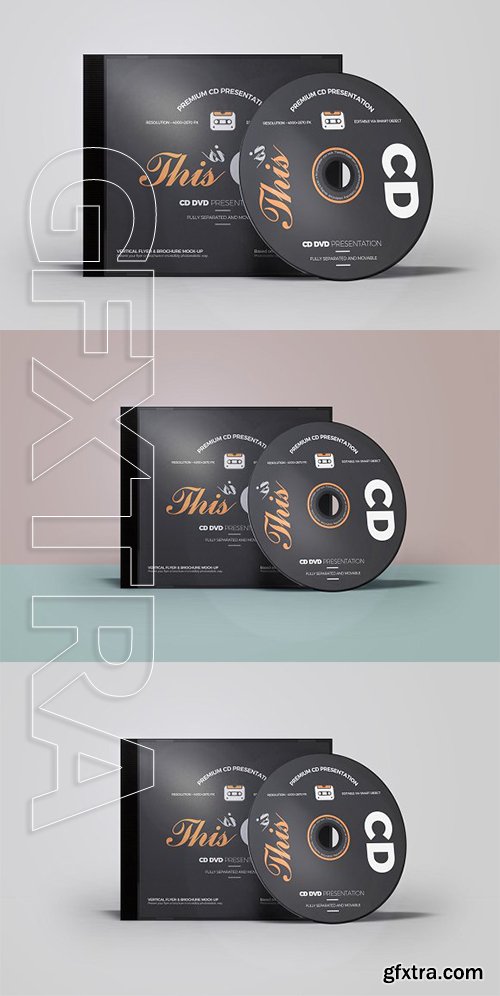 CreativeMarket - CD DVD Album Mock-up 6 2800527