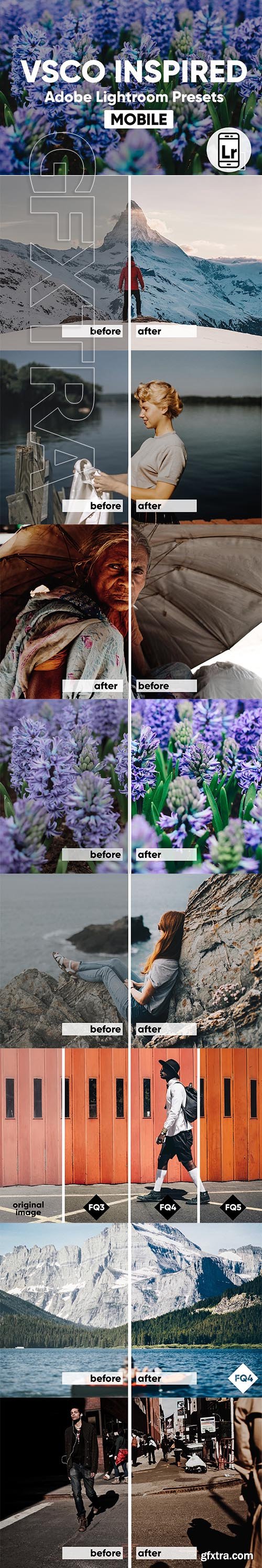 CreativeMarket - Lightroom CC Mobile VSCO Presets 2870757