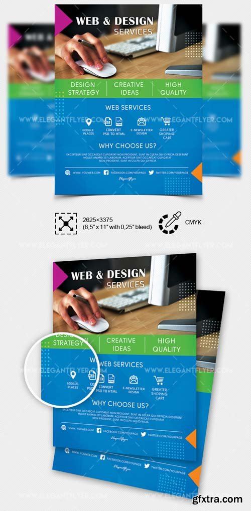 Design Services V4 2018 Flyer Template