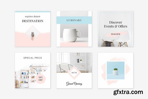 CreativeMarket Fusion Instagram Pack 2317145