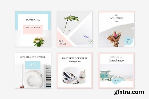 CreativeMarket Fusion Instagram Pack 2317145