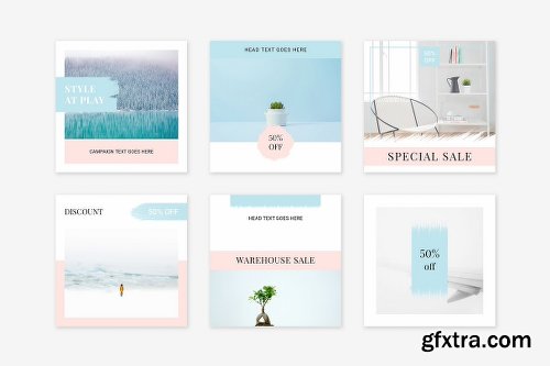 CreativeMarket Fusion Instagram Pack 2317145