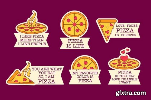 Pizza Lover Badges