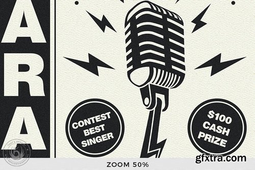 Karaoke Flyer Template V3