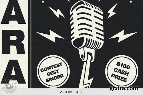 Karaoke Flyer Template V3