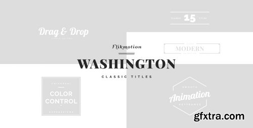 Videohive Classic Minimal Titles 19255111