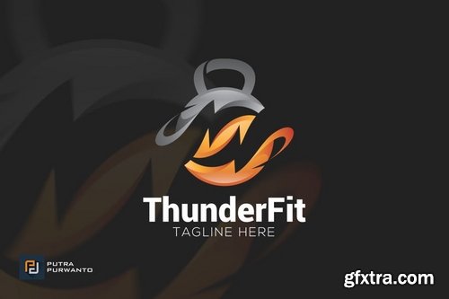 Thunder Fit - Logo Template