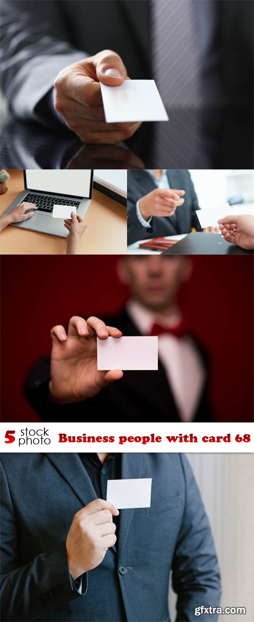 Photos - Business people with card 68