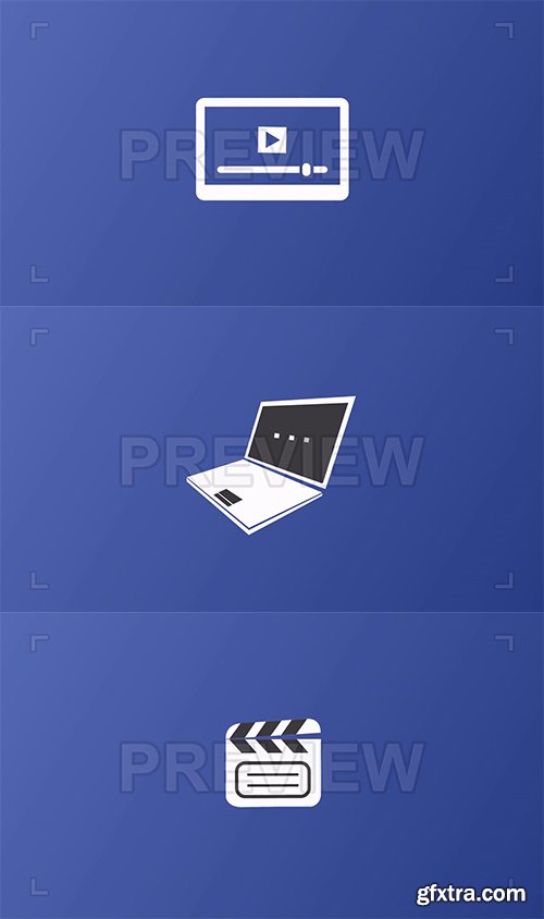 Flat Media Infographics Pack 102800