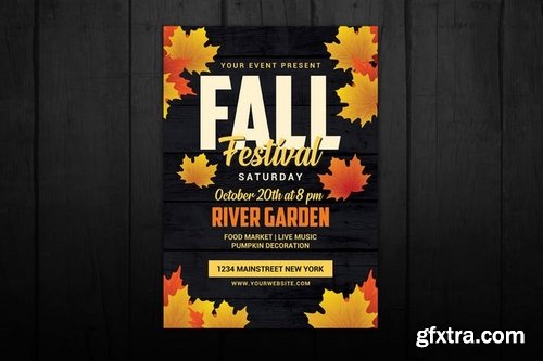 Autumn Fall Festival Flyer