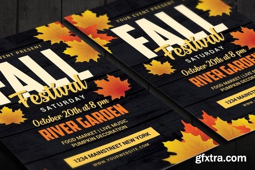 Autumn Fall Festival Flyer