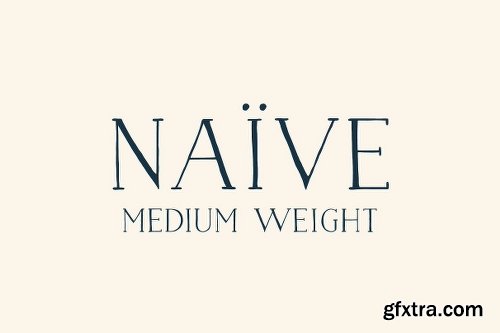 CreativeMarket Naive (Medium Weight) 2781135