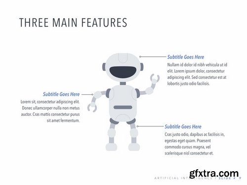 Robot Showcase PowerPoint Template