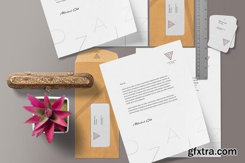 Stationery Mockup Scenes