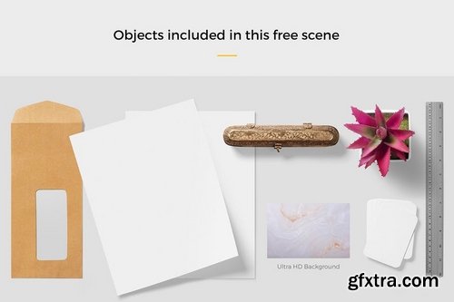 Stationery Mockup Scenes